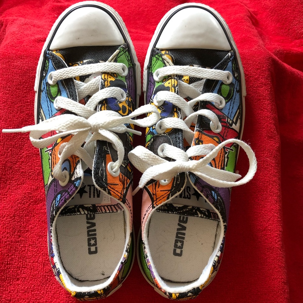 NWOT Converse All Star multi color sneakers